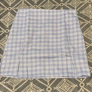 Plaid skirt